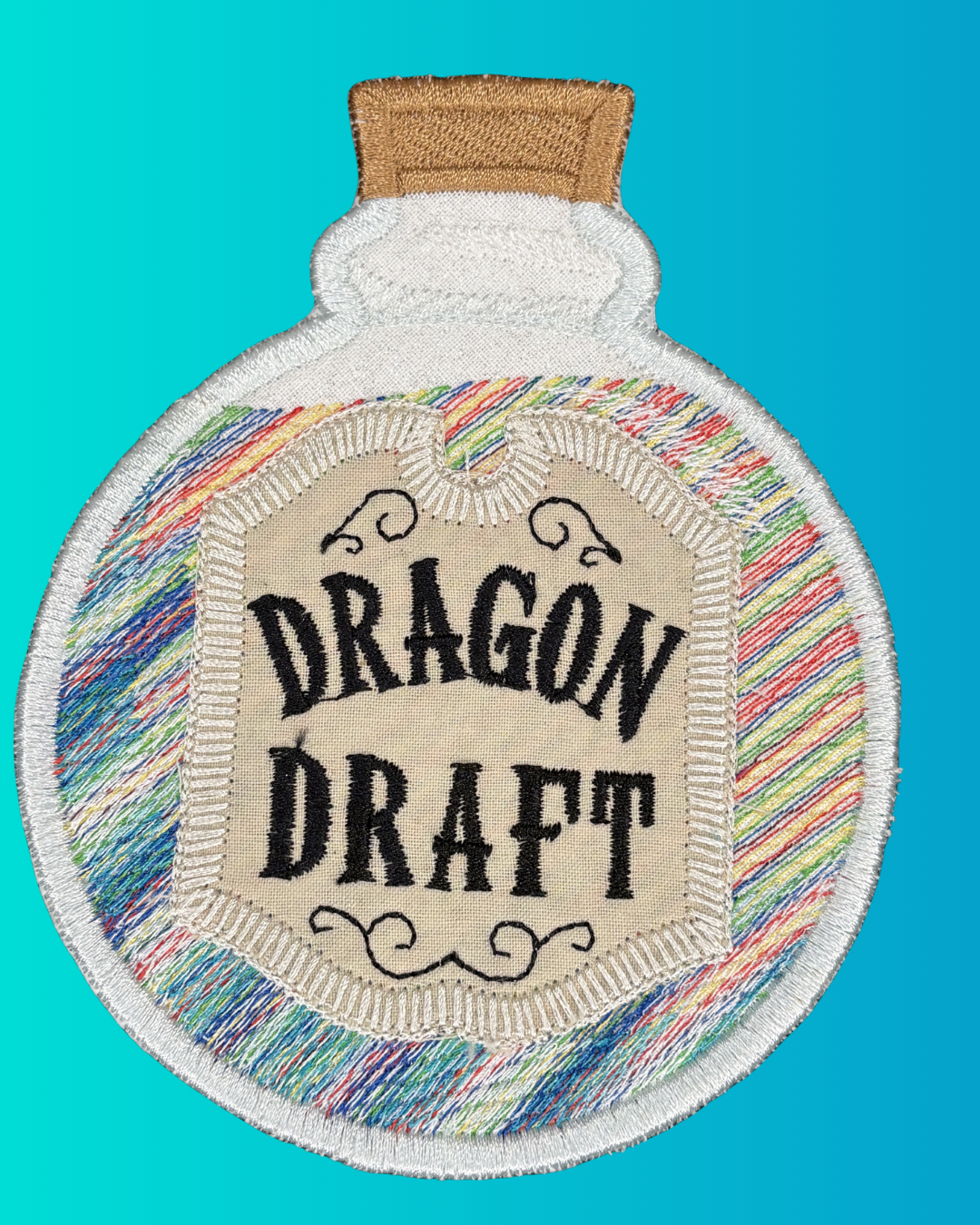 Embroidered Potion Bottle