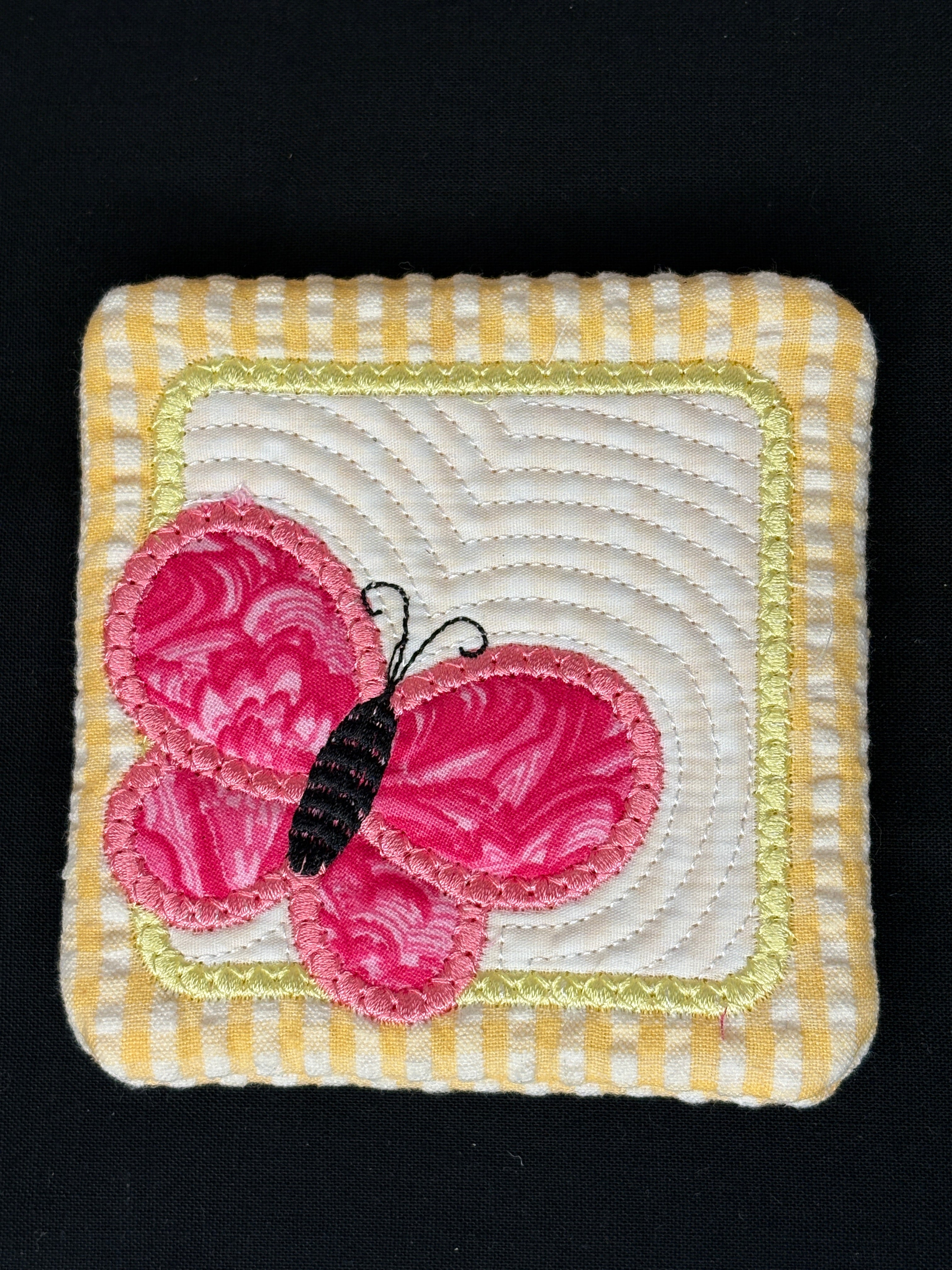 Embroidered Coasters