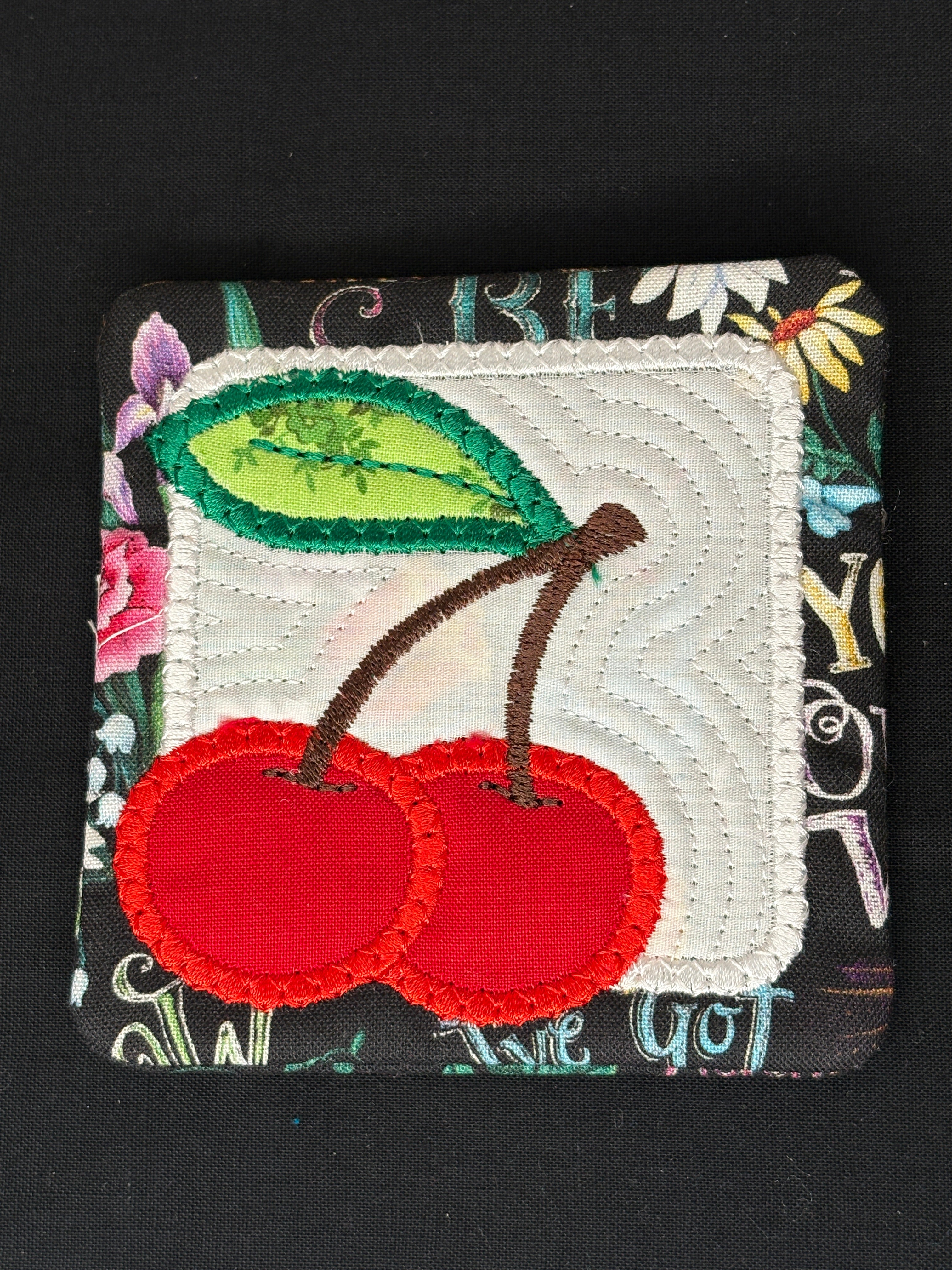 Embroidered Coasters