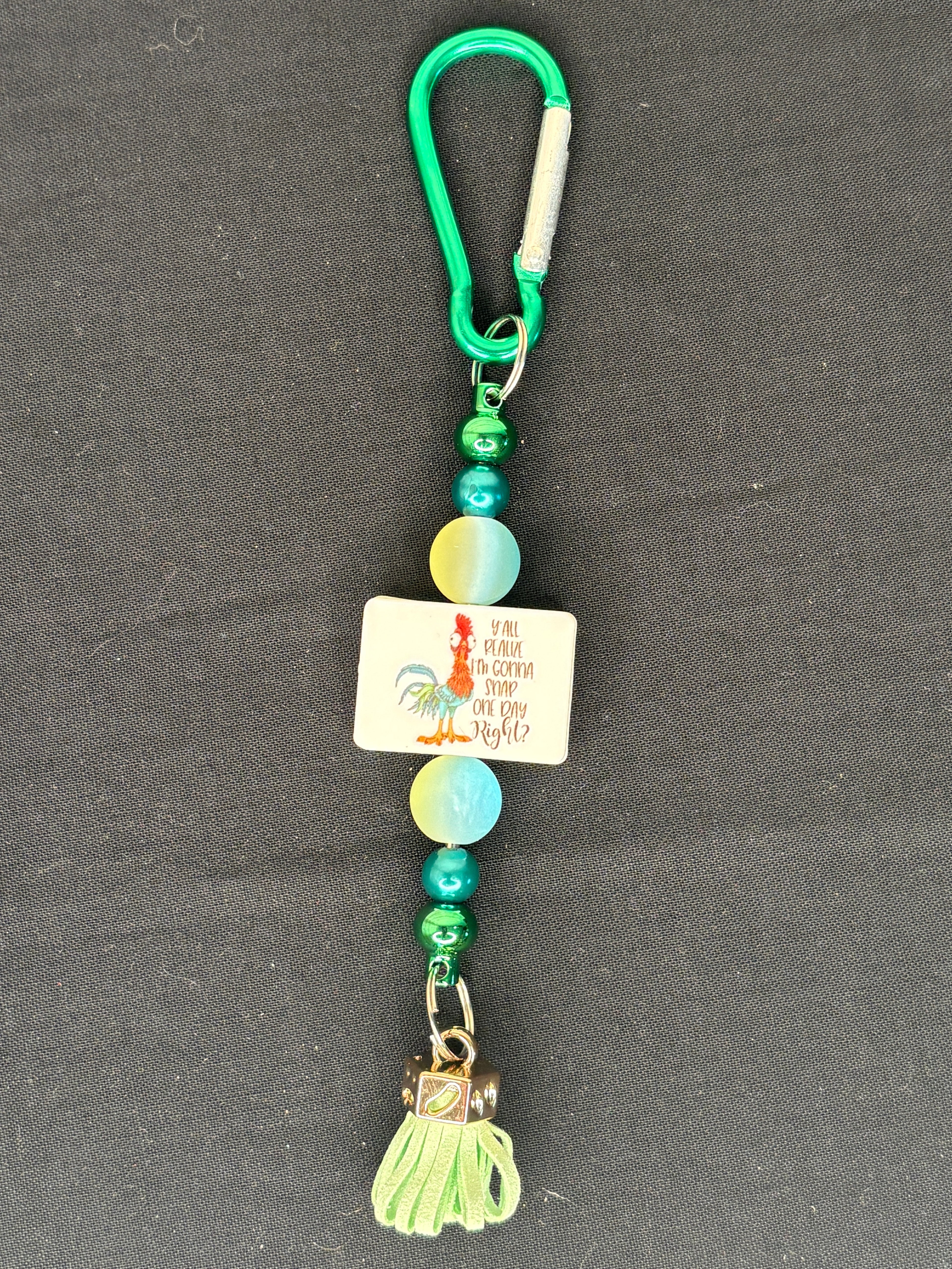 Focal Bead Keychains