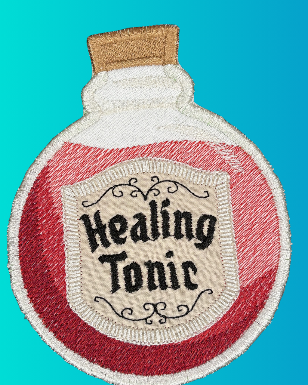 Embroidered Potion Bottle