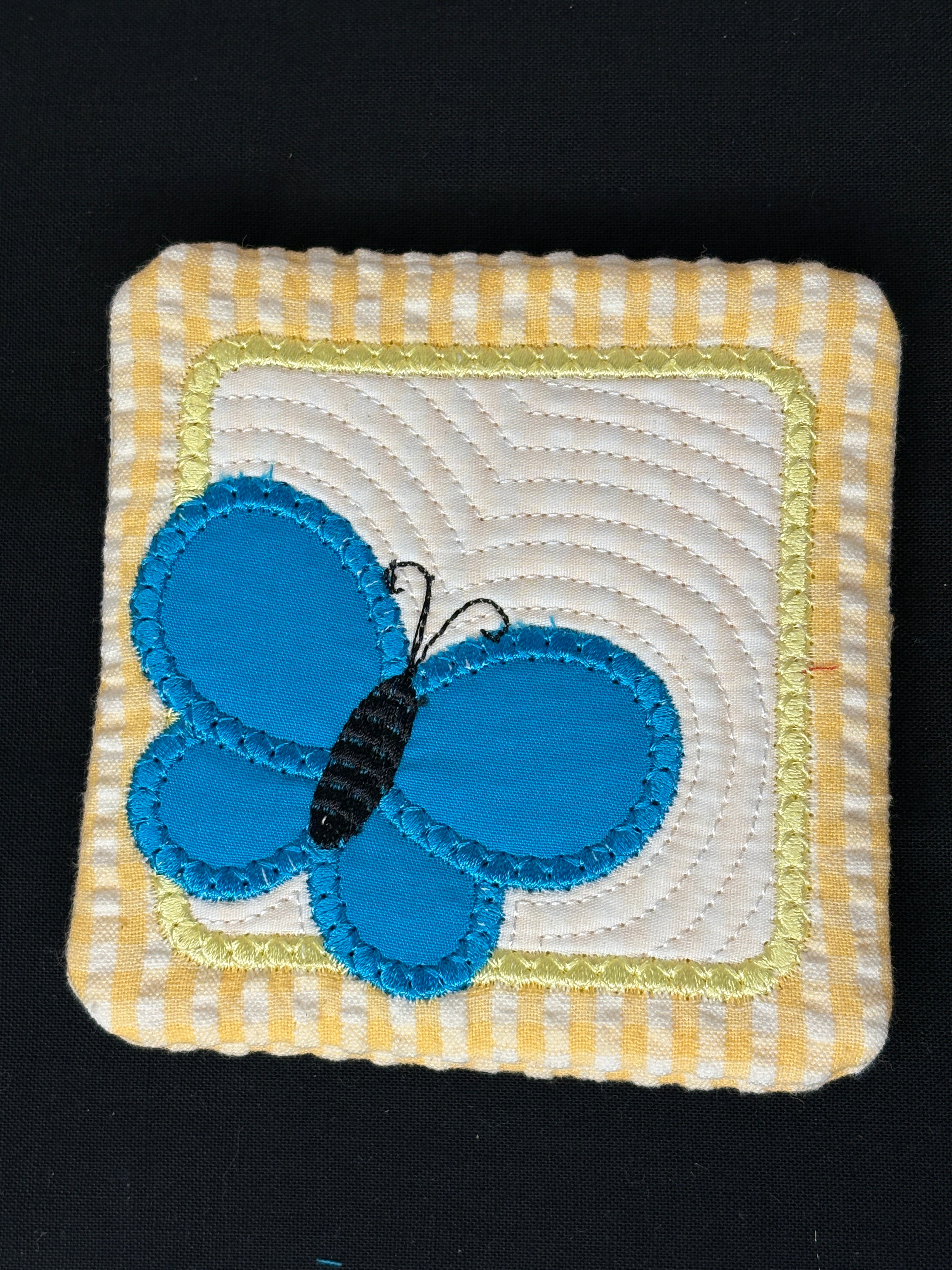Embroidered Coasters