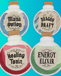 Embroidered Potion Bottle