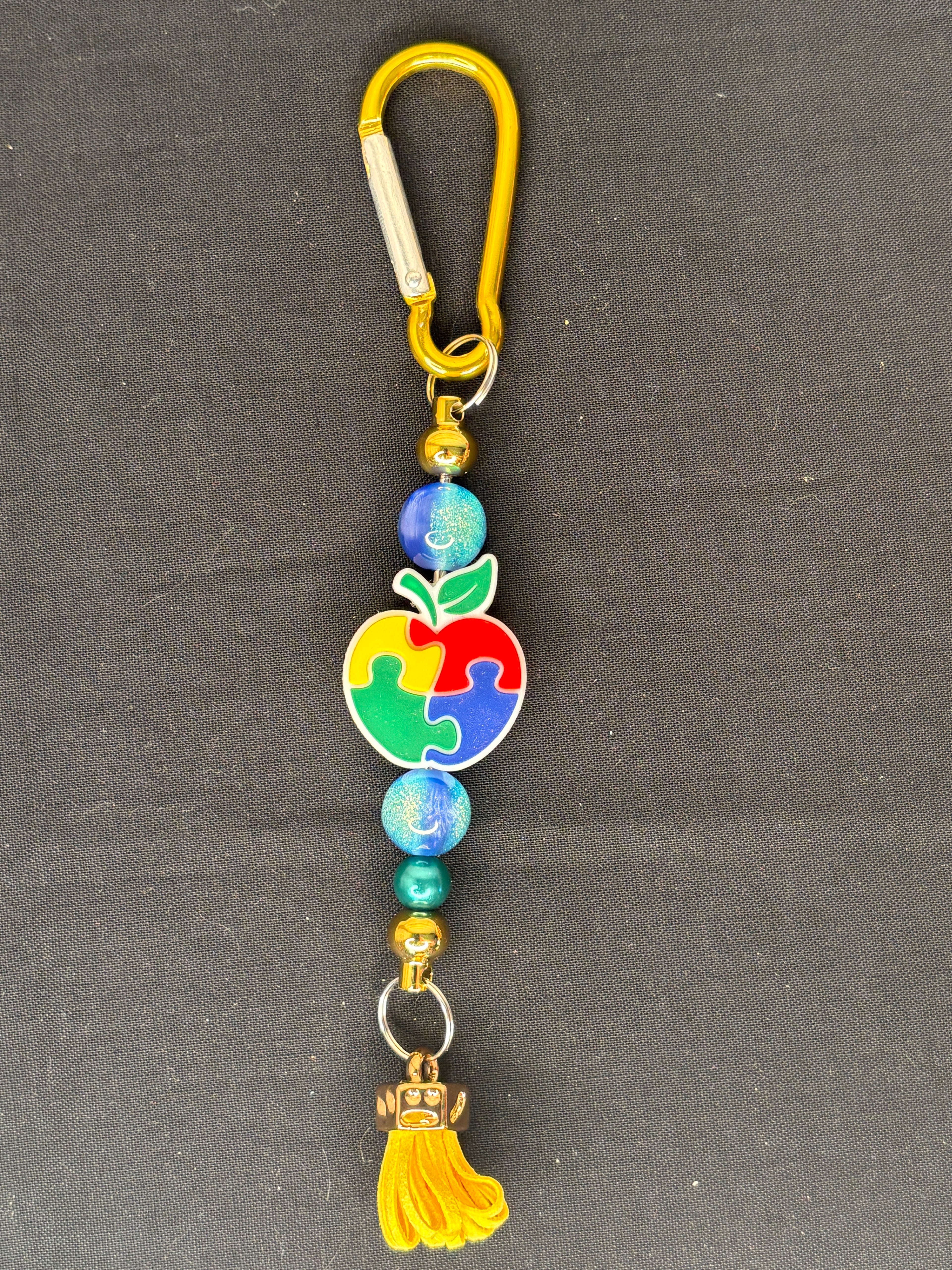 Focal Bead Keychains