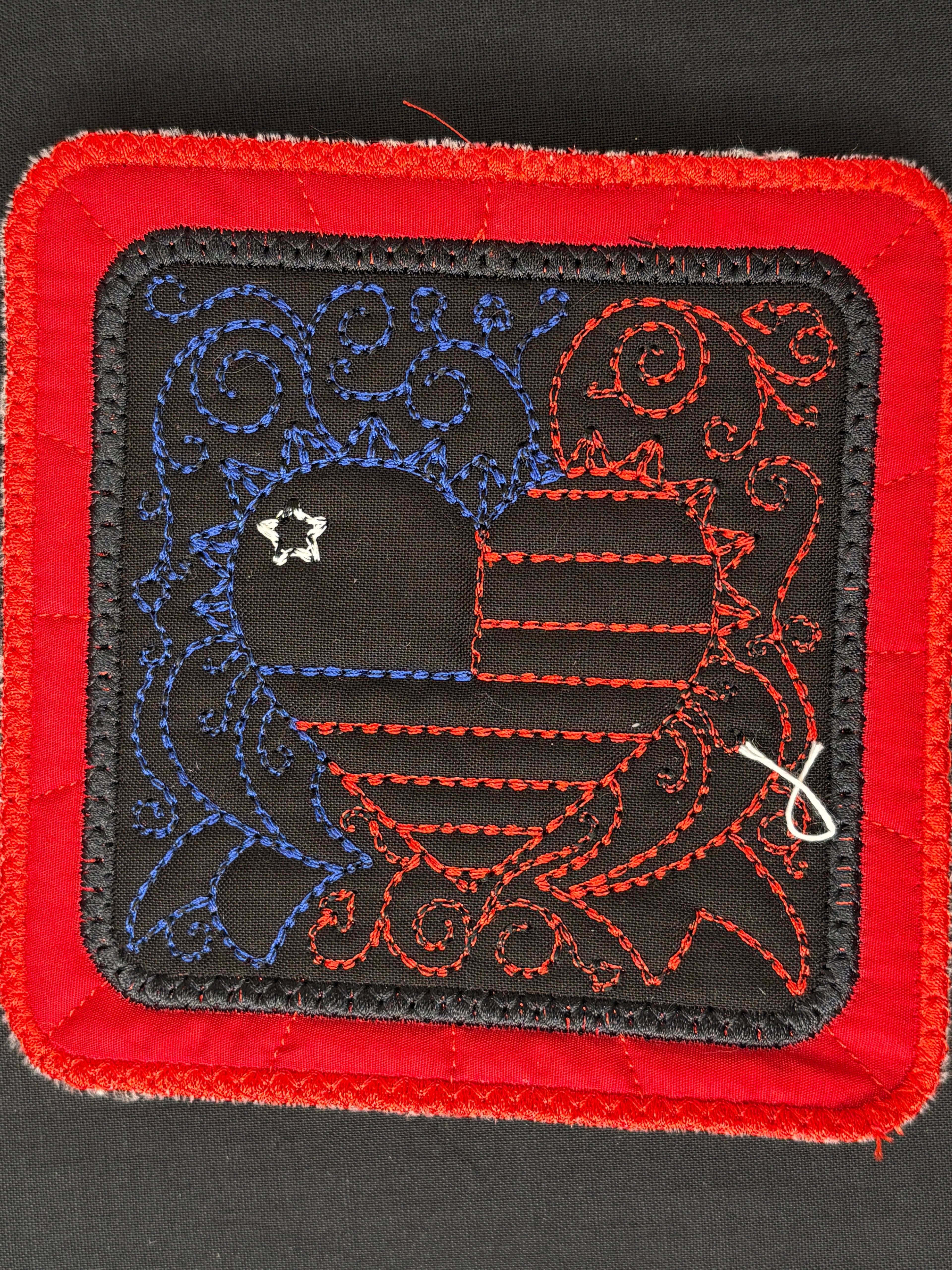 Embroidered Coasters