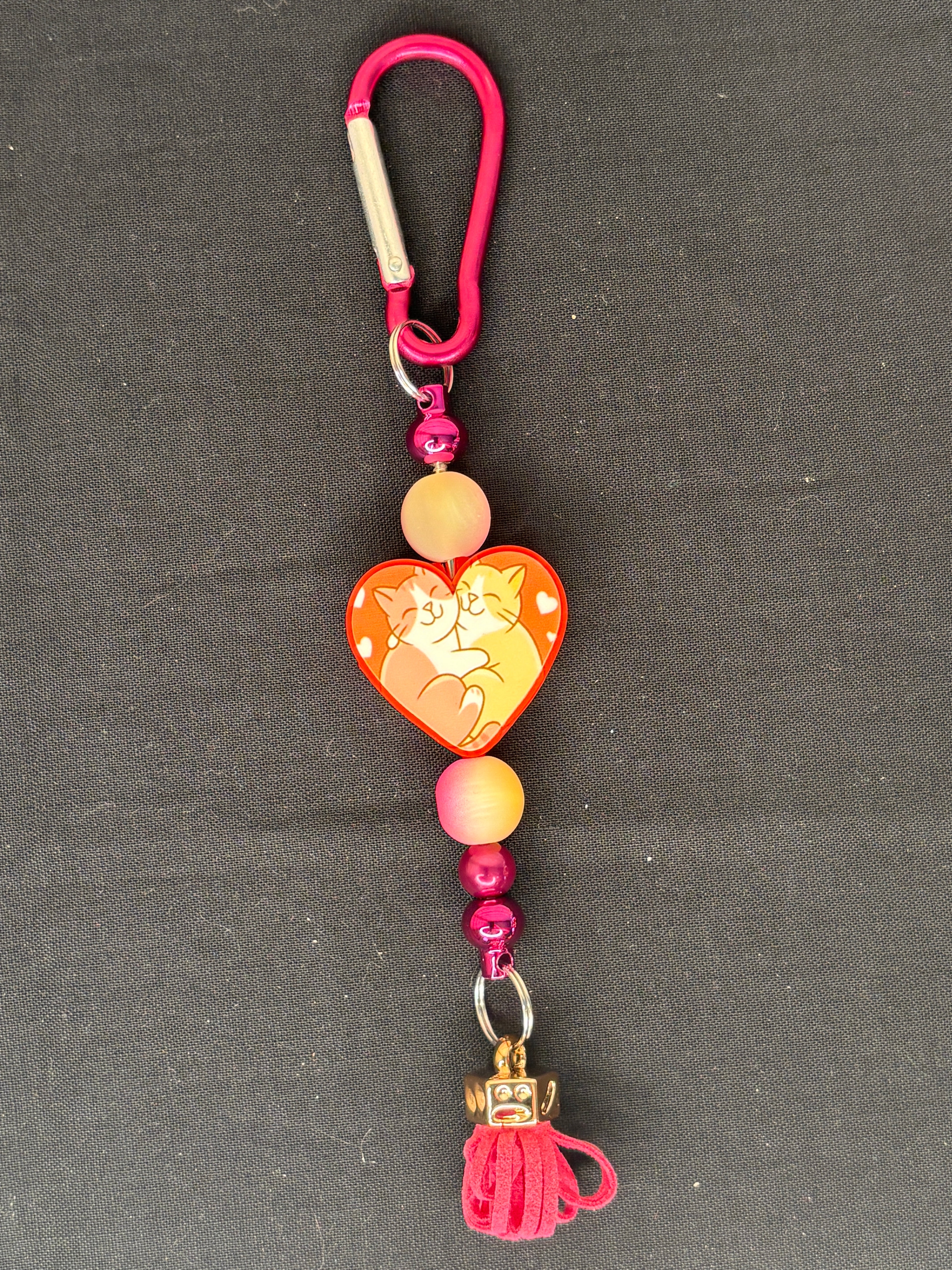 Focal Bead Keychains