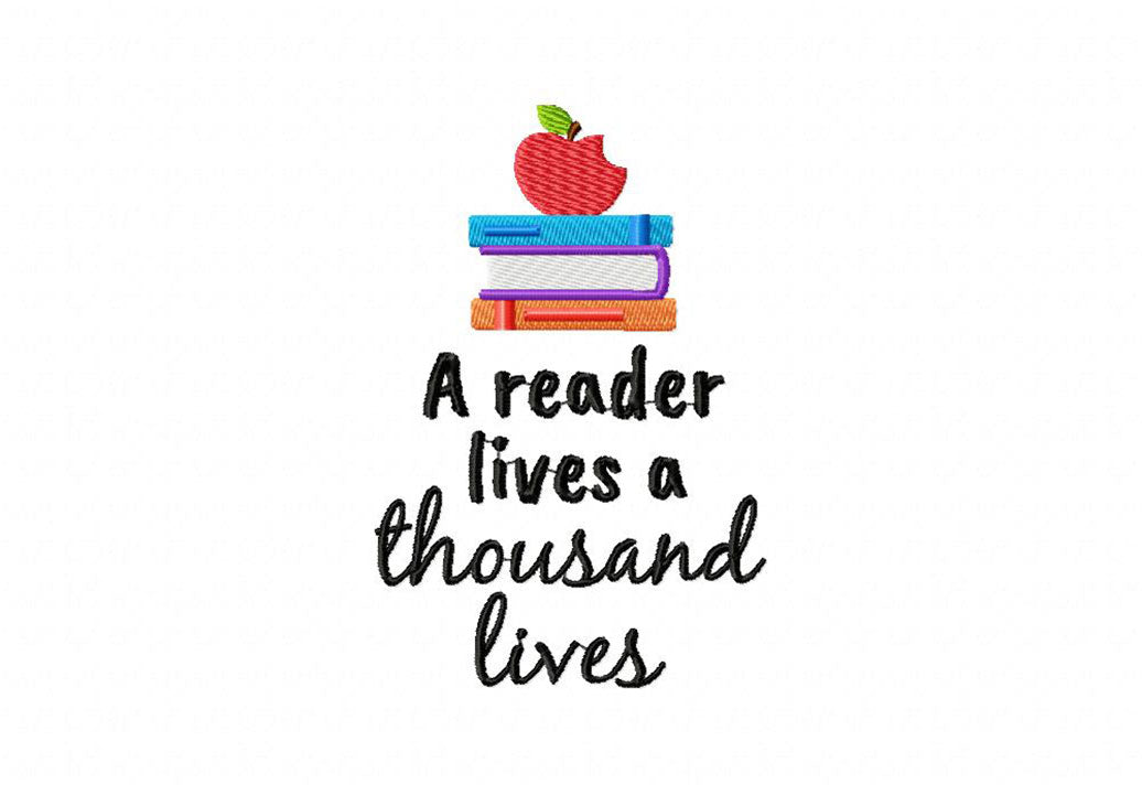 Reading Embroidery T-Shirts