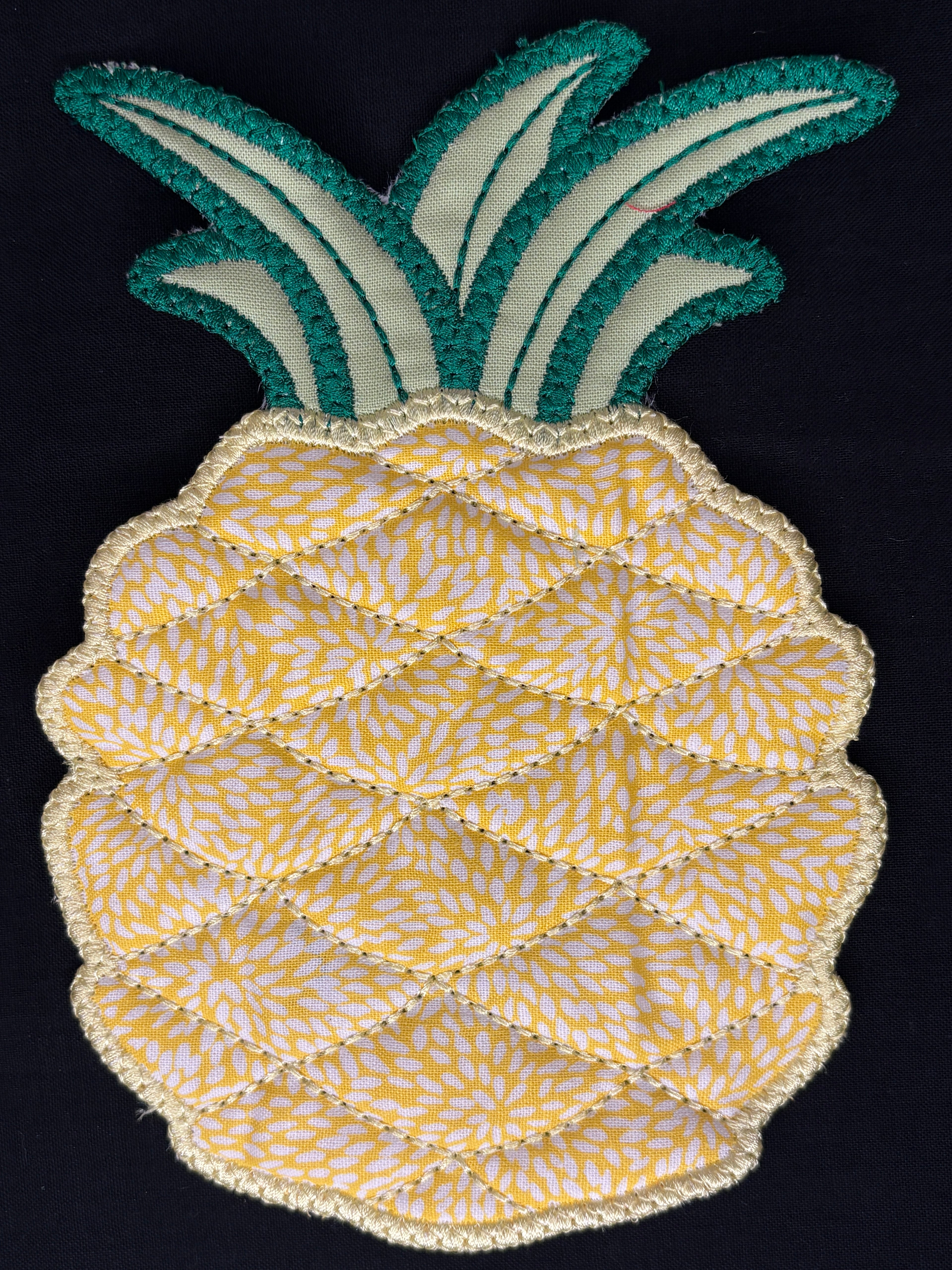 Embroidered Coasters