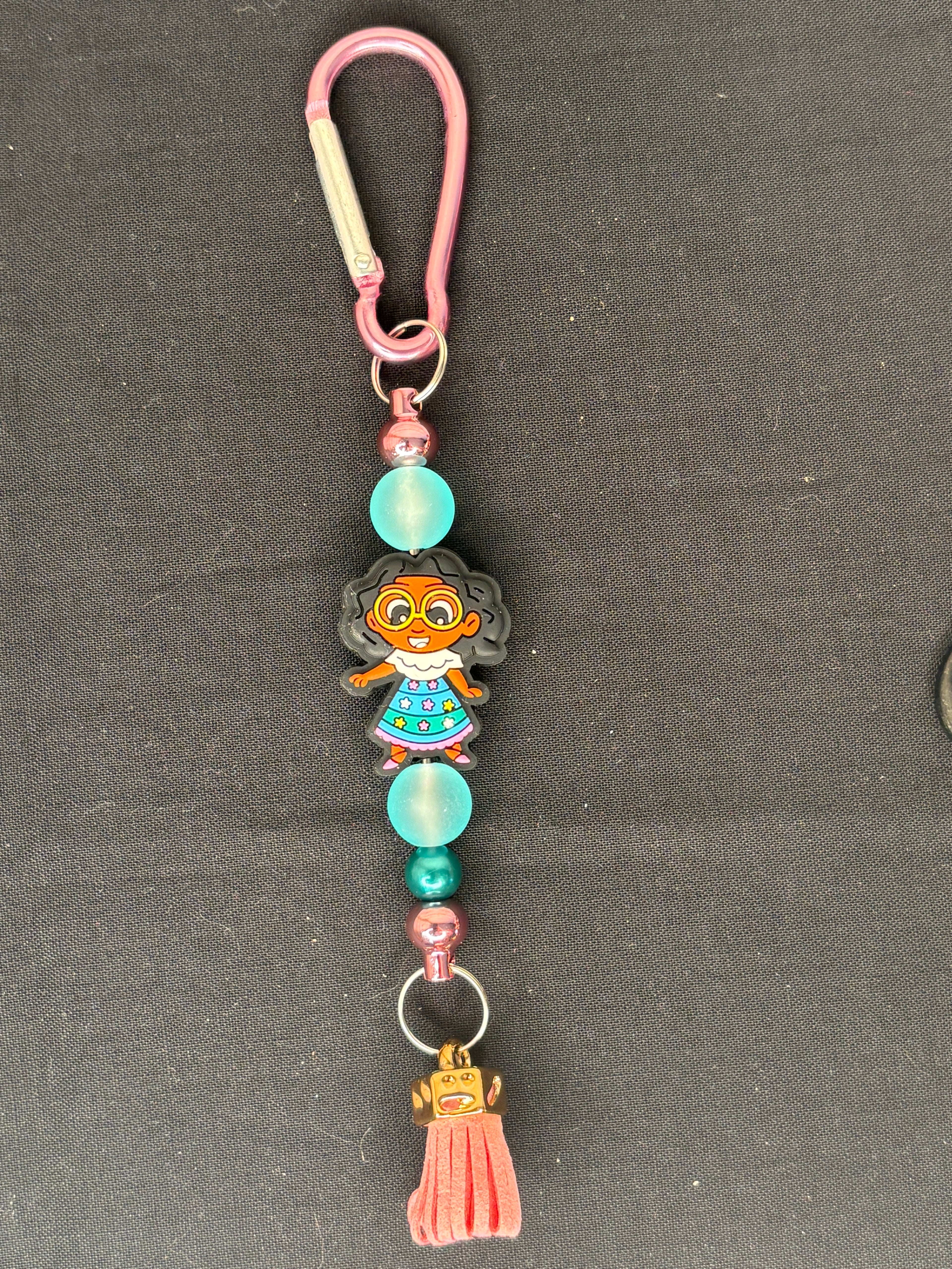 Focal Bead Keychains