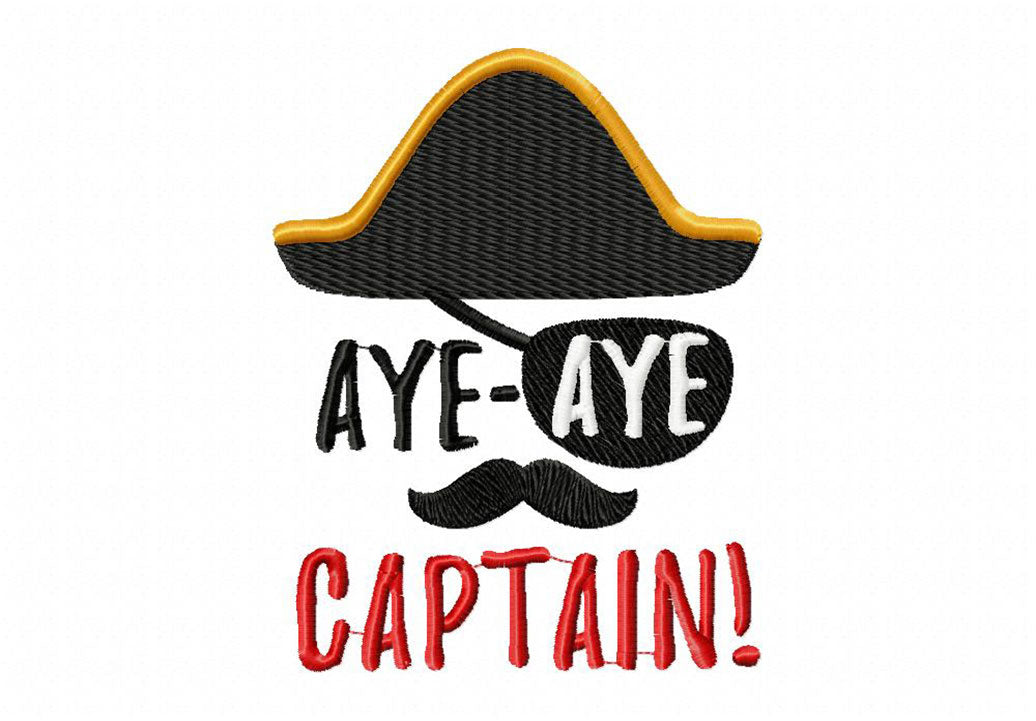 Pirate Embroidery T-Shirts