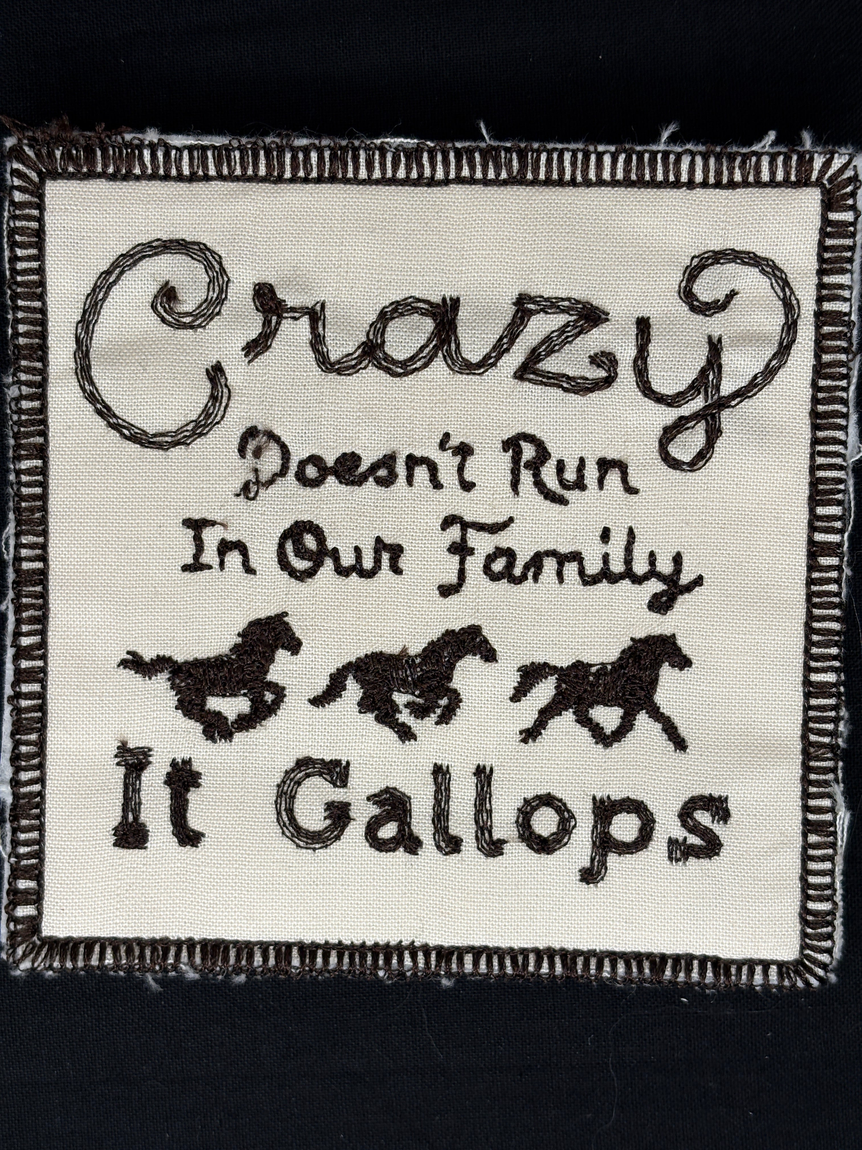 Embroidered Coasters