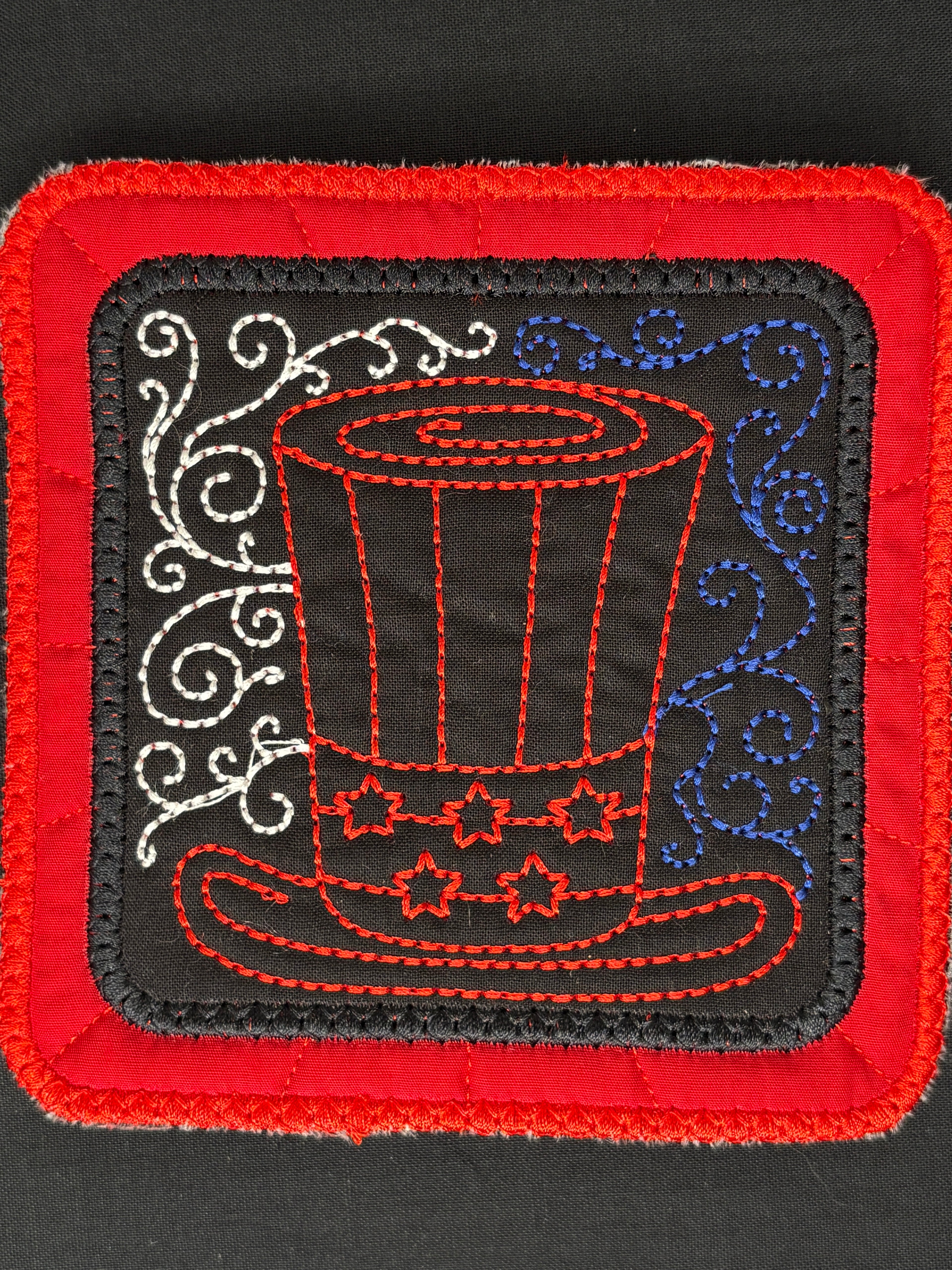 Embroidered Coasters