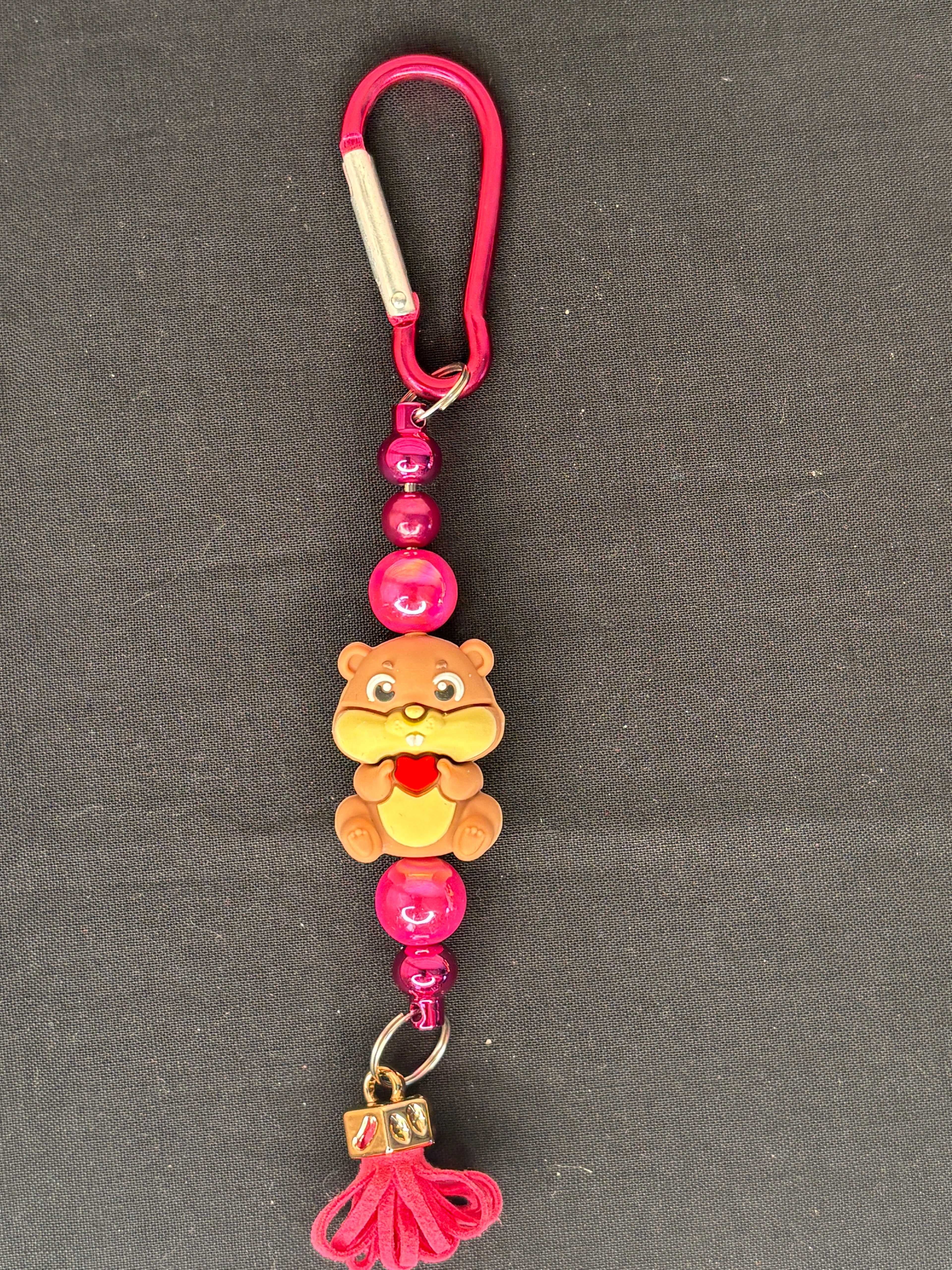Focal Bead Keychains