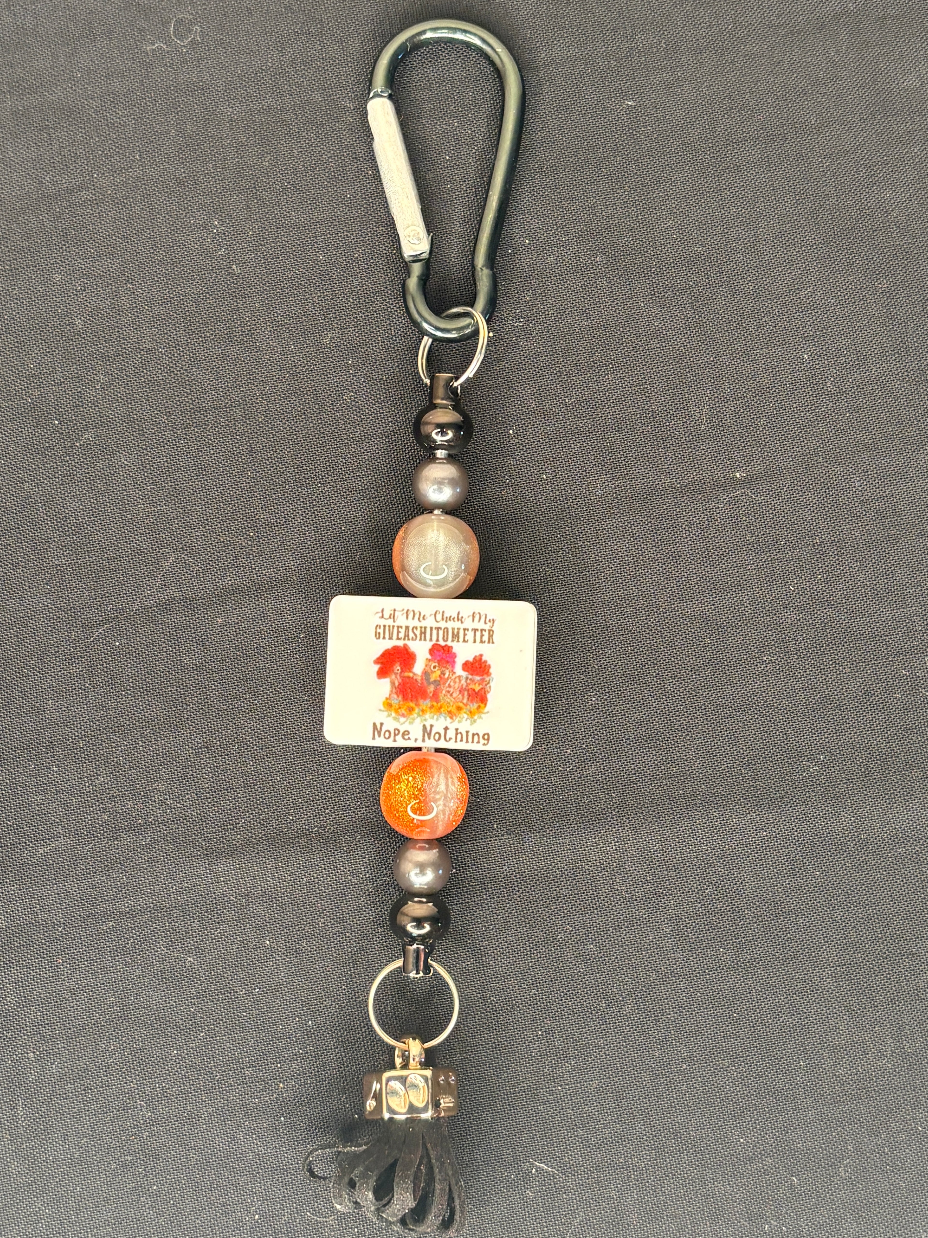 Focal Bead Keychains