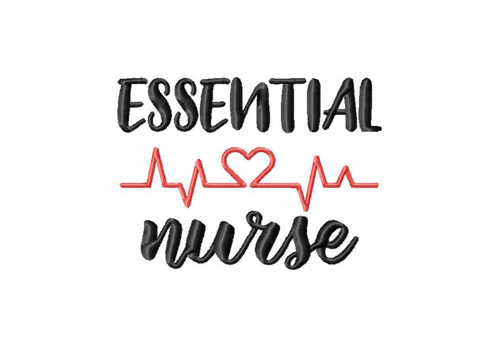 Nurse Embroidery T-Shirts