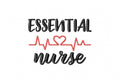 Nurse Embroidery T-Shirts