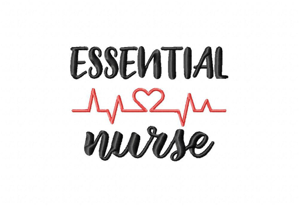 Nurse Embroidery T-Shirts