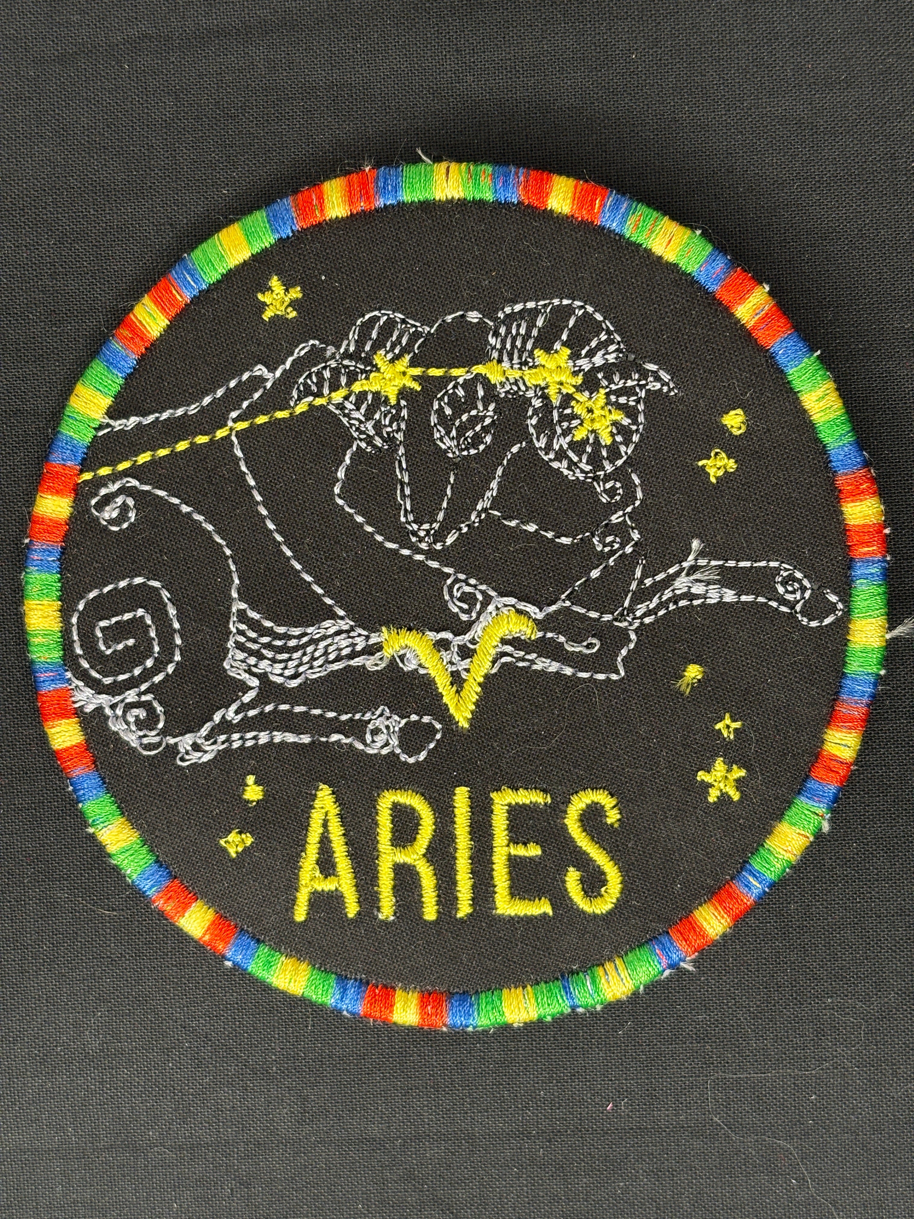 Embroidered Coasters