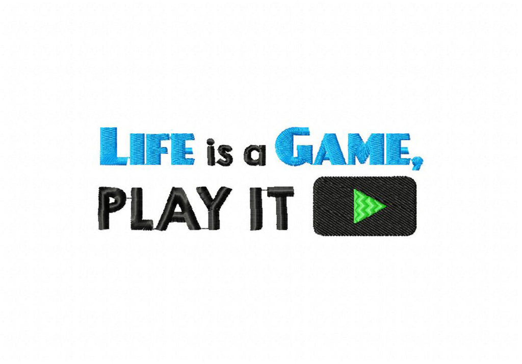 Gamer Embroidery T-Shirts