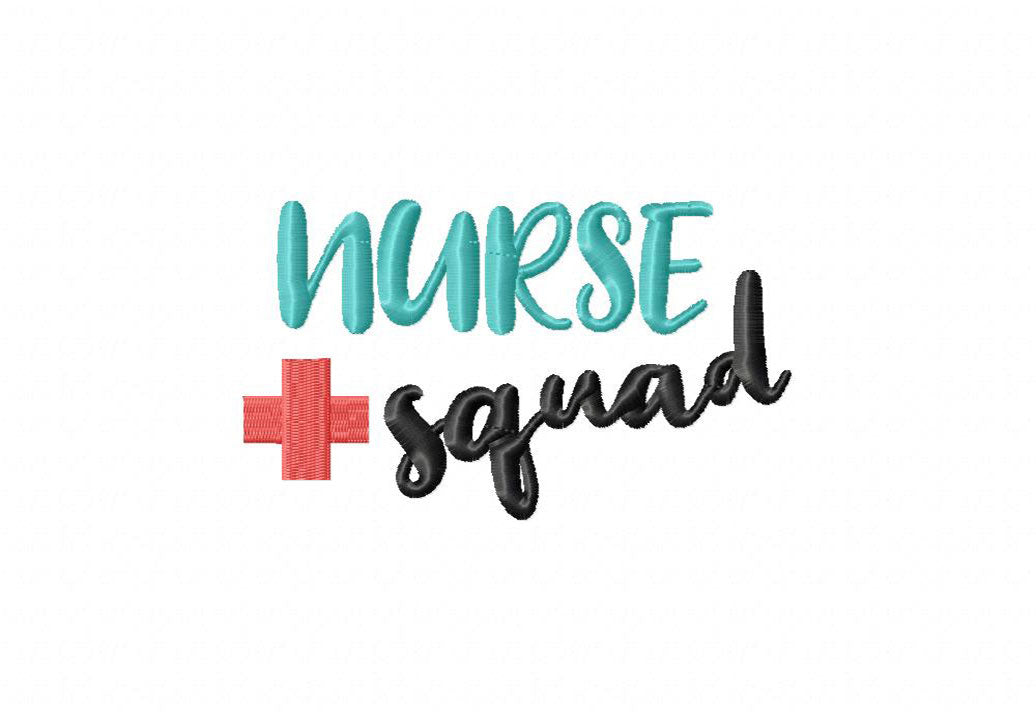 Nurse Embroidery T-Shirts