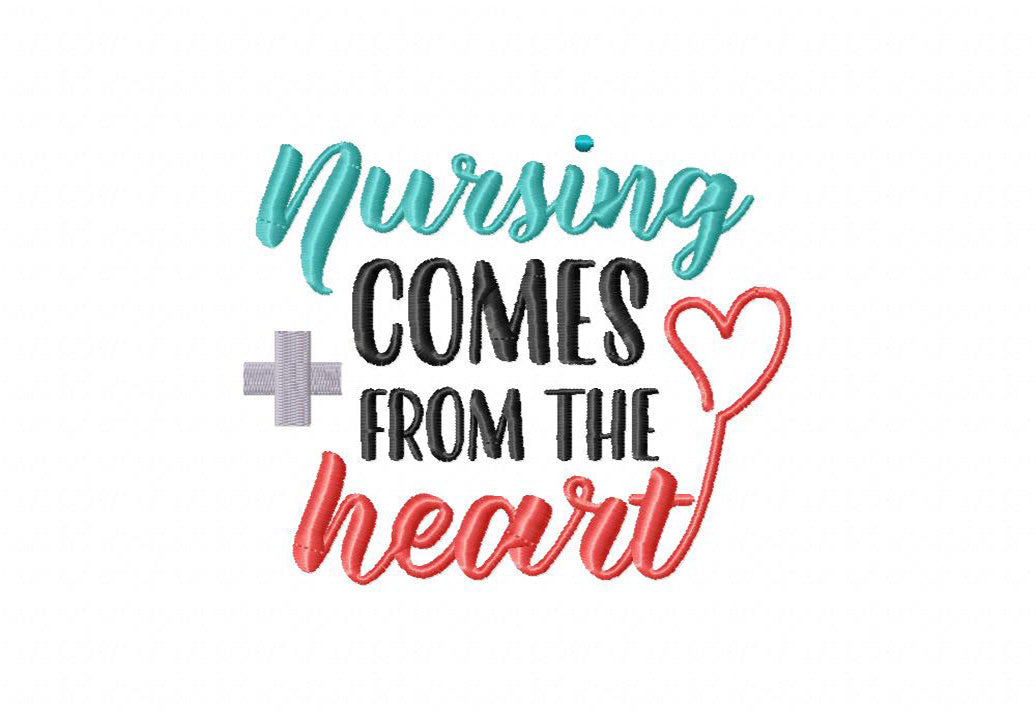 Nurse Embroidery T-Shirts