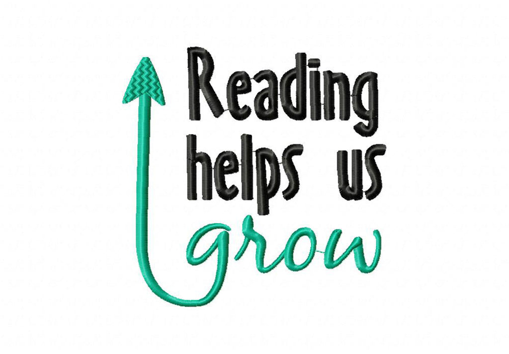 Reading Embroidery T-Shirts