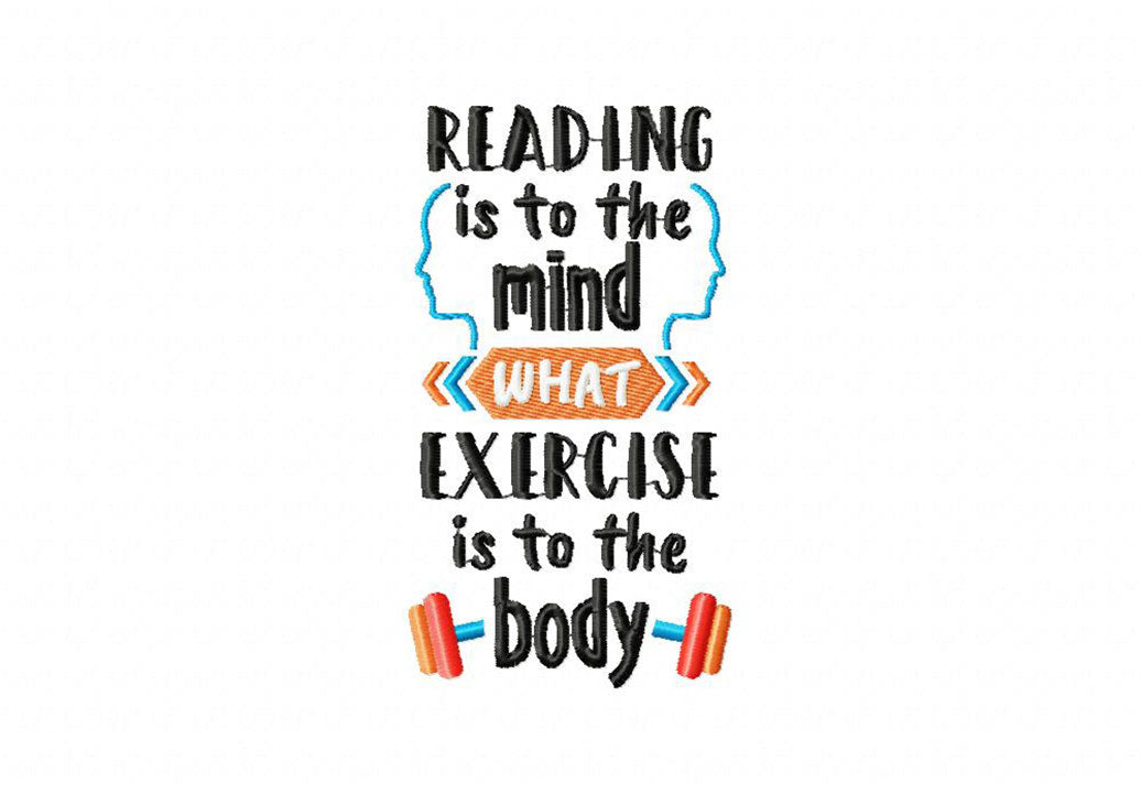 Reading Embroidery T-Shirts