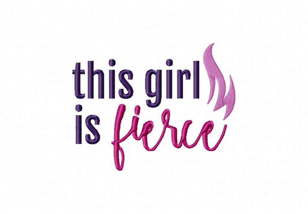 Girl Power Embroidery T-Shirts