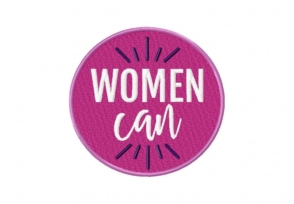 Girl Power Embroidery T-Shirts
