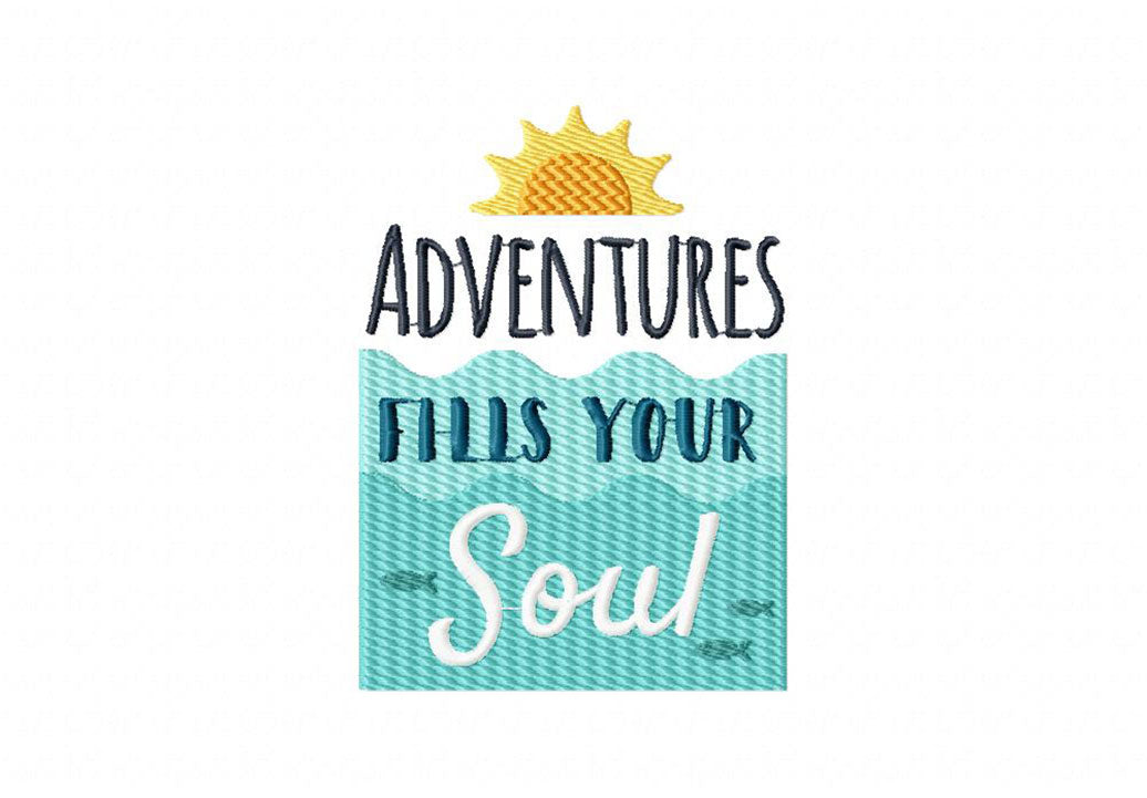 Travel Embroidery T-Shirts